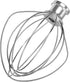K45WW 6-Wire Whip Attachment Fits KitchenAid Tilt-Head Stand Mixer,Dishwasher Washable 304(18/8)Stainless Steel,Egg Heavy Cream Cakes Mayonnaise Whisk