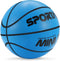 Sport AI Small Basketball Kids ,Mini Basketball 5.5inch, Cute Bouncy Balls for Kids,Safe and Soft to Handheld ,Blue