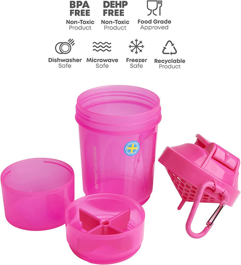 Smartshake Original Collection (O2Go, NEON PINK (2% Transparent))