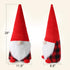 D-FantiX 28 Inch Giant Christmas Gnomes, Extra Large Swedish Tomte Gnomes Plush Ornament Scandinavian Home Holiday Xmas Decoration Gift Washable Pillow