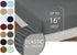 Cathay Home 108072-FT Fitted Sheet, Twin, Gray