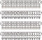AmtBety 108 Pack Curtain Rings with Clips Decorative 1 inch Drapery Rings with Hooks Strong Clip Rings for Curtain Panel,Hair Bow Hanger,Tapestry,Scrunchies and Other Decorations - Silver