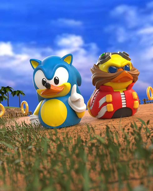 TUBBZ Sonic The Hedgehog Dr Eggman Collectible Duck Figurine - Official Sonic Merchandise - Unique Limited Edition Collectors Vinyl Gift