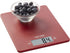 Taylor Precision Products Red 11lb Ultra Thin Digital Kitchen Scale, 0.37 inches