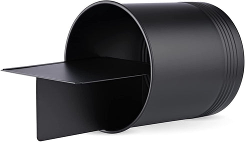 Steelware Central Utensil Holder with Removable Divider Extra Large Tools Organizer Storage, Matte Black