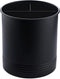 Steelware Central Utensil Holder with Removable Divider Extra Large Tools Organizer Storage, Matte Black
