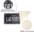 Laundry Room Rug Runner Non Slip Laundry Mats Mudroom Runner Farmhouse Kitchen Floor Mat Bathroom Laundry Room Decor Accessories( Black, 20 X 47 inch )