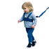 Toddler Leash & Harness for Child Safety - Keep Kids & Babies Close - Padded Shoulder Straps for Children's Comfort - Fits Toddlers w/ Chest Size 14-25 Inches - Kid Keeper by Mommy's Helper (Blue)