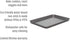 Goodful Non-Stick Cookie Sheet Baking Pan, Made Without PFOA or PTFE, Dishwasher Safe, 11" X 17"