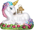 Old World Christmas Baby Unicorn Ornament, Multi