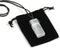 Dancing Bear Selenite Crystal Pendant Necklace, 24" Hand-Knotted Cord, Perfect, Educational ID Card, Chakra, Healing, Ritual, Lucky Protection Grid Stone