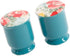 The Pioneer Woman Vintage Floral Ceramic Salt and Pepper Shaker Set,red, white, green