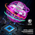 AMERFIST Flying Orb Ball Toys Cosmic Globe Boomerang Hover Ball Galactic Fidget Spinner Hand Drone Orbit Magic Cool Stuff Birthday for Boys Girls Teens 6-10+ Year Old Outdoor(Pink)