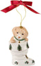 Spode Christmas Tree Ornament, Puppy in Boot