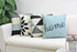 JOJUSIS Modern Geometric Throw Pillow Covers Linen Home Decor 18 x 18 inch Set of 4 Home