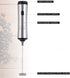 Zulay Super High Powered Rechargeable Milk Frother & Milk Foamer for Coffee - Portable Handheld Frother Whisk for Latte, Cappuccino, Matcha - Includes 1-Single & 1-Double Coil Whisks, Unlimited Life