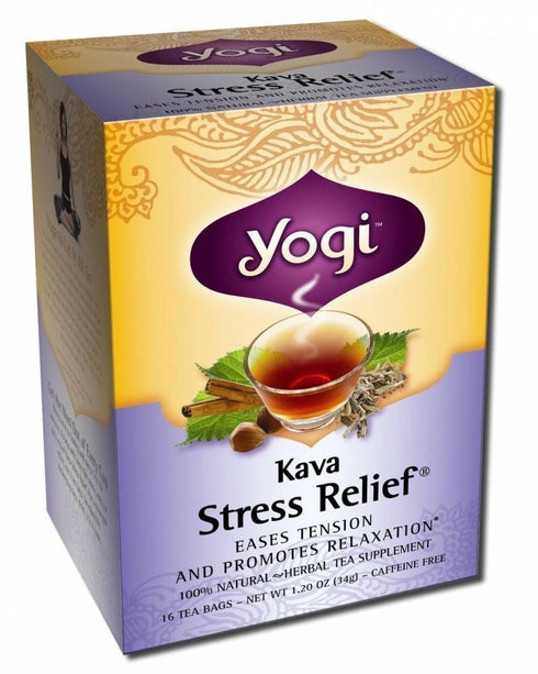 Yogi Kava Stress Relief Tea -- 3x16 Bag