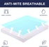 EXQ Home Mattress Cover Waterproof Mattress Protector Twin XL Size 6-Sided Zippered Mattress Encasement Fits 9-12 inch
