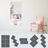 BBTO BBTO 10 Pieces Flexible Mirror Sheets Self Adhesive Non Glass Mirror Tiles Mirror Stickers for Home Wall Decor (8 x 10 Inch)