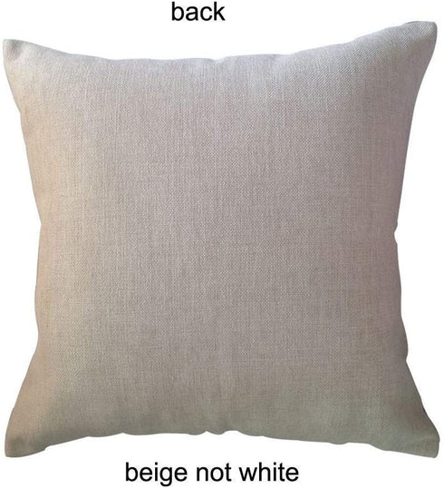 Set of 4 Home Quotes Throw Pillow Farmhouse Decorative Cushion Cover 18 x 18 Inch Rustic Family Words Country Decor Pillowcases for Sofa/Couch/Porch