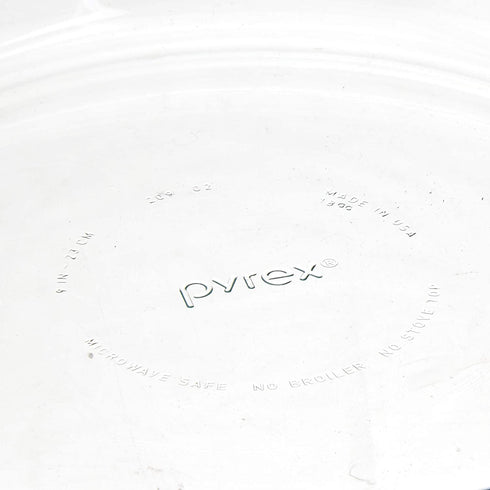 Pyrex 6001003 Glass Bakeware Pie Plate 9" x 1.2" Pack of 2, 5.2, Clear