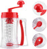 Pancake Batter Dispenser - Hand-held Manual Pancake & Cupcake Mixer and Batter Dispenser Blender Machine Baking Tool, for Cupcakes, Waffles, Muffin Mix, Crepes, Cake or Any Baked Goods