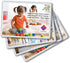 Magnetic Photo Holders for Refrigerator - Magnetic Photo Picture Frames - White Magnetic Photo Pockets - Holds 4x6 Photos (20)