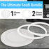 Impresa Two Pack of Gaskets plus 1 Bonus Lid fits Ninja Foodi 5 Quart, 6.5 Quart, & 8 Quart - Impresa Lid fits Ninja Foodi Cover for Inner Pot - Impresa Gasket intended for Ninja Foodi Seal Rings, Food Safe No BPA Silicone