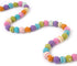 Glaciart One Felt Ball Garland - Fun Party Decorations for Easter, Spring & Birthdays - Home Decor for Living Room, Bedroom, Baby Room - 100% Natural Wool Pom Poms with Cotton String - 9 Ft.