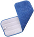 Set of 8 Microfiber Spray Mop Replacement Heads for Wet/Dry Mops Reusable Replacement Refills Fits for Floor Care System - Blue