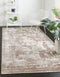 Unique Loom Sofia Collection Traditional Vintage Beige Area Rug (2' x 3' )