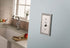 Franklin Brass W35067-SN-C Classic Beaded Triple Decorator Wall Plate/Switch Plate/Cover, Satin Nickel