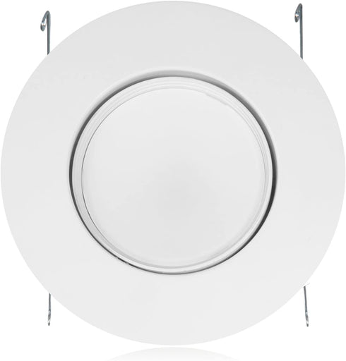 11 Watt 6"-Inch Rotatable 950 Lumens Maxxima LED Retrofit Downlight Gimbal Warm White 2700k Dimmable, Energy Star