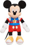 Disney Junior Mickey Mouse Funhouse Singing Fun Mickey Mouse 13 Inch Lights and Sounds Feature Plush, Sings The Wiggle Giggle Song, by Just Play