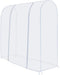 TzBBL Garment Rack Cover, Clothes Garment Rack Cover 5 Ft with Strong Zipper Protective Rail Cover 59" X 20" X 52" (150 X 50 X 133 cm)- Only Cover