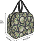 Quelnegcre Reusable Insulated Lunch Bag for WomenMen Leakproof Cooler Tote Bag Freezable Lunch Box Container for Office Work School Picnic Beach