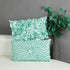 KINGROSE 3D Handmade Flower Decorative Throw Pillow Cover Soft Artistic Cushion Cover Solid Pillow Case Sham for Sofa Couch Chair Home Decor 12 x 20 Inches Solid Suede Mint Green
