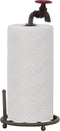 Creative Co-Op Rustic Metal Faucet Paper Towel Holder