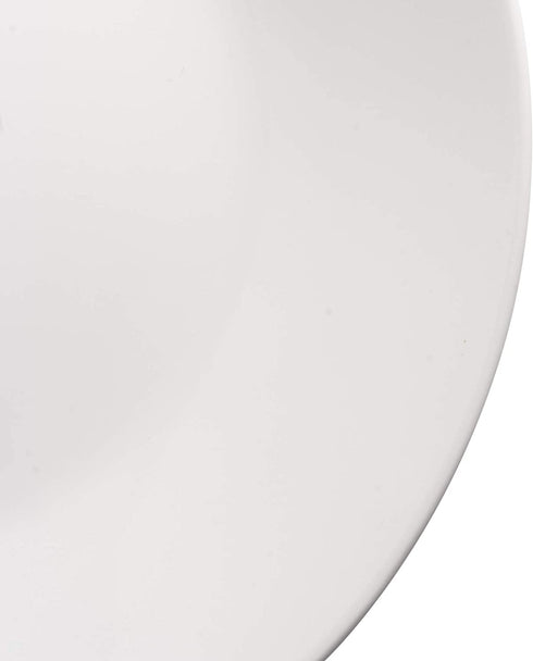 Gibson Home Back to Basics Dinnerware Sets, Round: Service for Four (12pcs), Classic Pearl