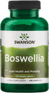 Swanson Boswellia Joint Flexibility Movement Support Ayurvedic Herb (boswellia serrata Resin) 400 mg per Capsule 800 mg per Serving 100 Count