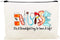 Kimoli Gifts for Nurses Nurse Gifts for Women Makeup Bag Canvas Cosmetic Bag Cute Pouch for Purse (Style-E)