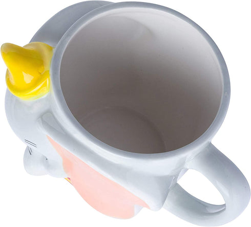 Silver Buffalo Disney Dumbo Face 3D Sculpted Ceramic Mug, 23 Ounces