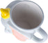 Silver Buffalo Disney Dumbo Face 3D Sculpted Ceramic Mug, 23 Ounces