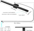 Engilen Computer Monitor Light, Screen Light Bar e-Reading LED Task Lamp, 3 Color Modes LED Lights with Hue Adjustment Features, No Screen Glare, Matte Black USB Powered Office Lamp