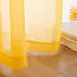 Butter Yellow Sheer Curtains 84 Inches Long Semi Faux Linen Orange Yellow Sheer Curtain 84 for Bedroom Living Room Girls Kids Room Yellow Sheer Curtains 2 Panels 52x84