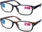 Reading Glasses 2 Pack for Men/Women Blue Light Blocking Computer Readers Glasses