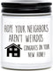 Housewarming Gifts for New Home, Housewarming Scented Candle, New House, Moving, New Homeowner Gift Idea (White)
