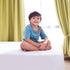 Fitted Sheet- COSMOPLUS Queen Fitted Sheet Only?No Flat Sheet or Pillow Shams?,4 Way Stretch Micro-Knit,Snug Fit,Wrinkle Free,for Standard Mattress and Air Bed Mattress from 8? Up to 14?,White