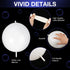 80 Pieces Needle Tail Balloons Latex Link Balloons Linking Needle Tail Balloons for Birthday Party Wedding Anniversary Graduation Arch Party Decorations (White,12 Inches)
