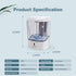 Hand Sanitizer Dispenser, Automatic Touchless Soap Dispenser, Infrared Sensor 600ml Gel/Liquid Soap Dispenser Wall Mount Operated for Hospital,Airport,Kitchen,Bathroom,Hotel¦ (White)